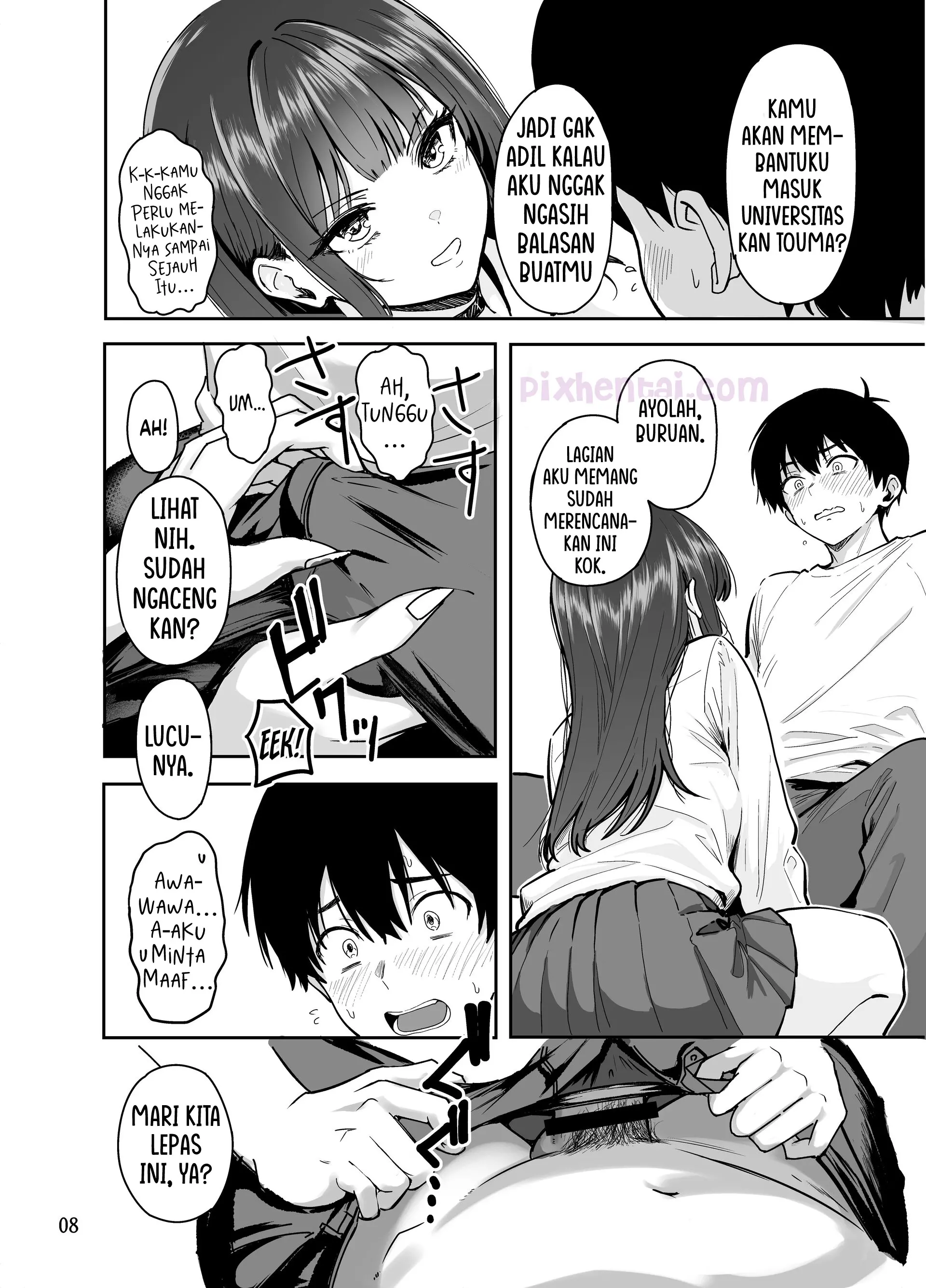 Komik hentai xxx manga sex bokep Having Tons of Bareback Sex with Gyarus part 2 page 10